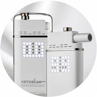 KETOSCAN is a Breath Acetone Breathalyser commonly known as ketometer / ketone meter which enables you to monitor your fat metabolism and level of Ketosis while on a low carb, ketogenic or paleo diet. Ketosis. Ketogenic. Keto Diet. Ketones. Acetone in Breath.